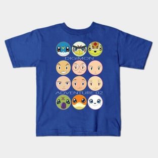 Digimon Adventure 02 Kids T-Shirt